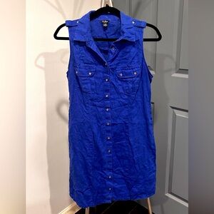 Guess Vibrant Blue sleeveless. In great condition.